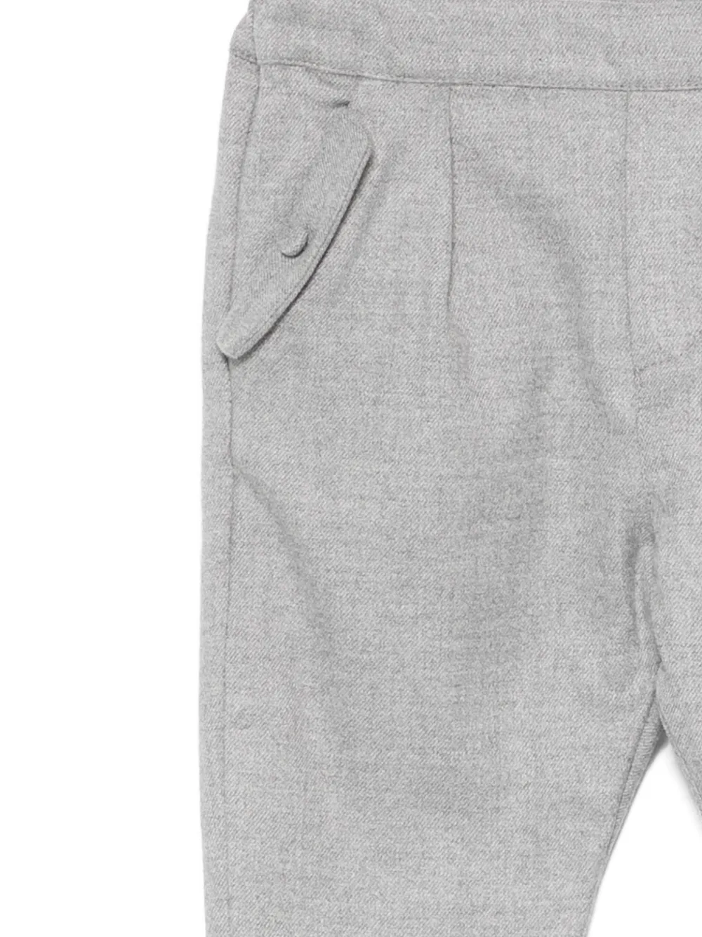 Tartine Et Chocolat Pleat-detail Trousers In Gray