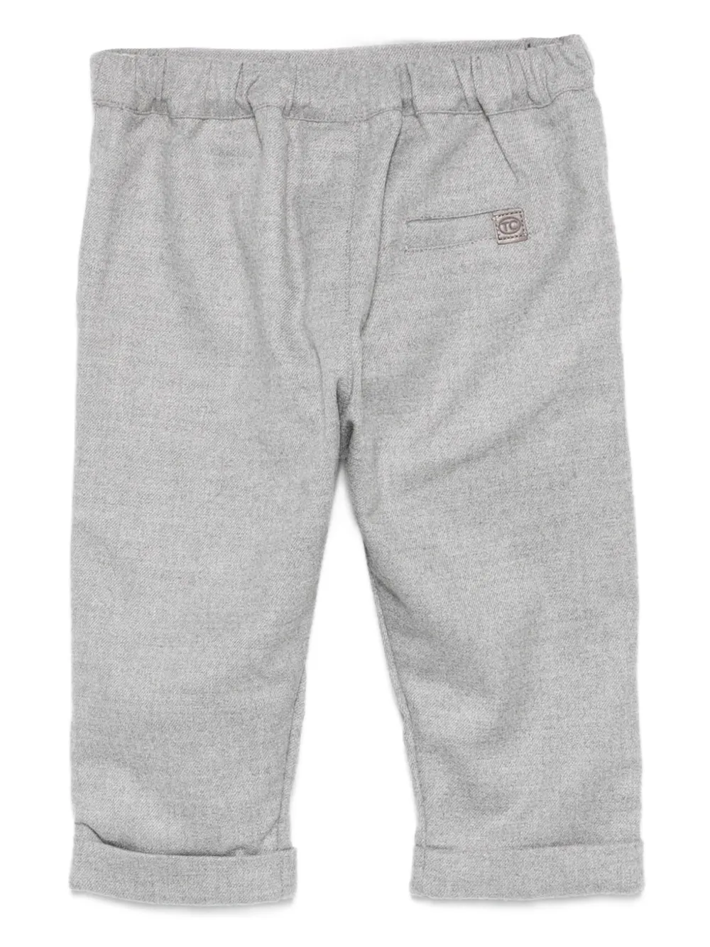 Tartine Et Chocolat Pleat-detail Trousers In Gray