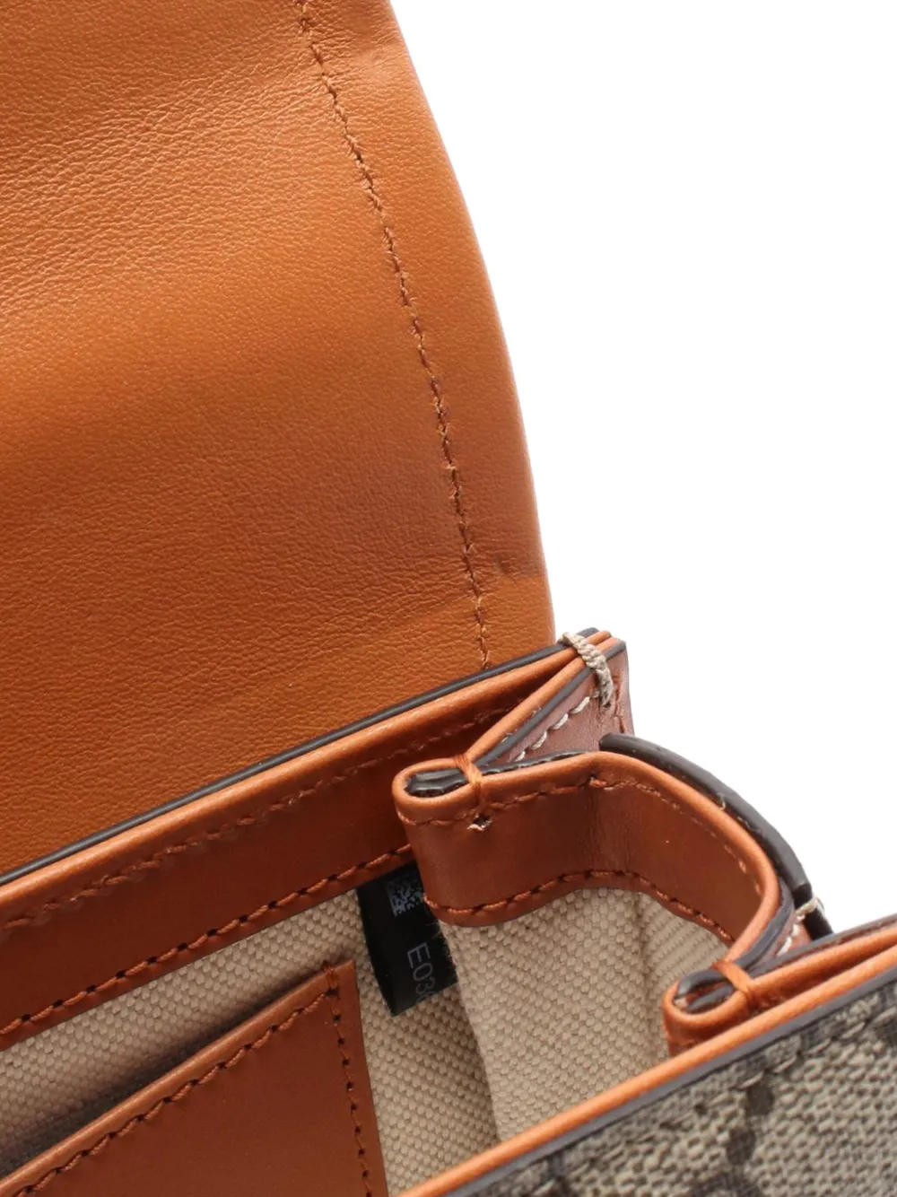 Gucci Pre-Owned 2000-2015 Mini GG Supreme Web Bamboo 1947 belt bag | Pre-Owned | Image 2