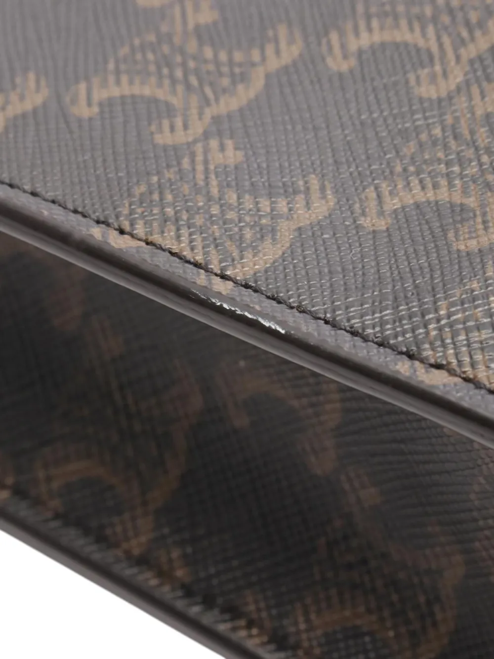 Celine Pre-Owned 2018-2025 Mini Triomphe Coated Canvas Vertical Cabas satchel | Pre-Owned | Image 2