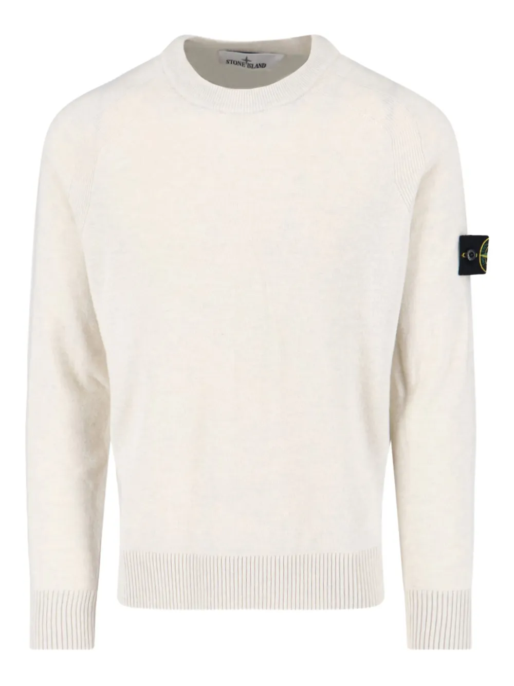Stone Island バージンウール セーター - ニュートラル Stone Island バージンウール セーター - ニュートラル