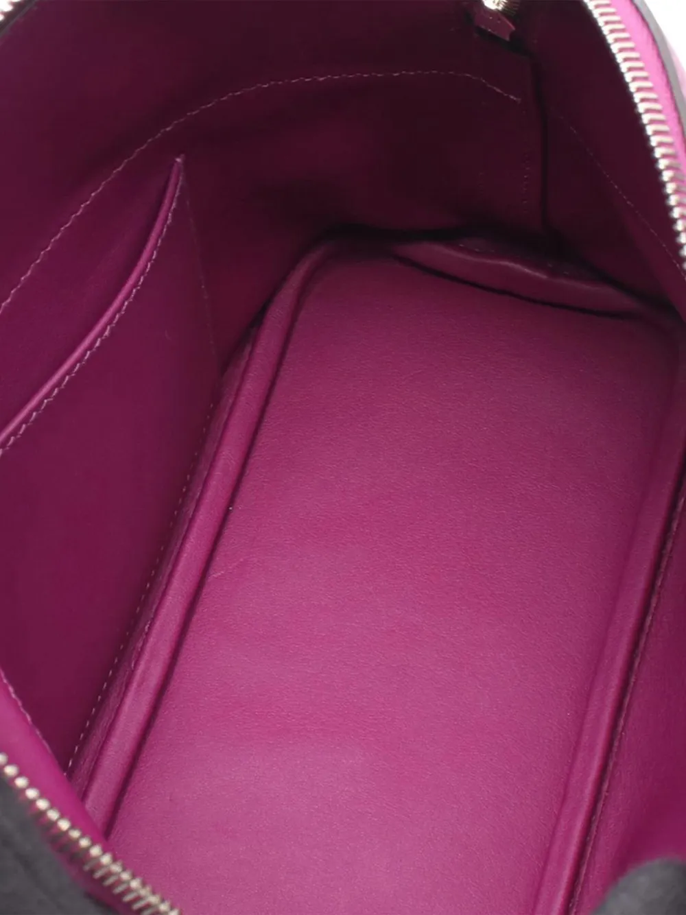 Pre-owned Hermes 2020 Swift Bolide 27 Satchel In Purple
