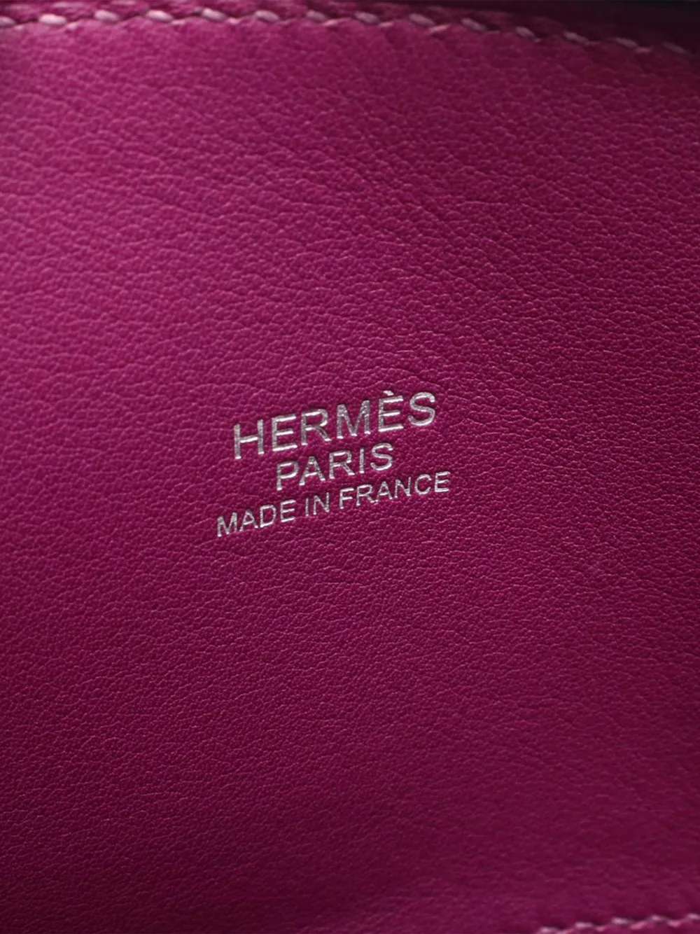 Pre-owned Hermes 2020 Swift Bolide 27 Satchel In Purple
