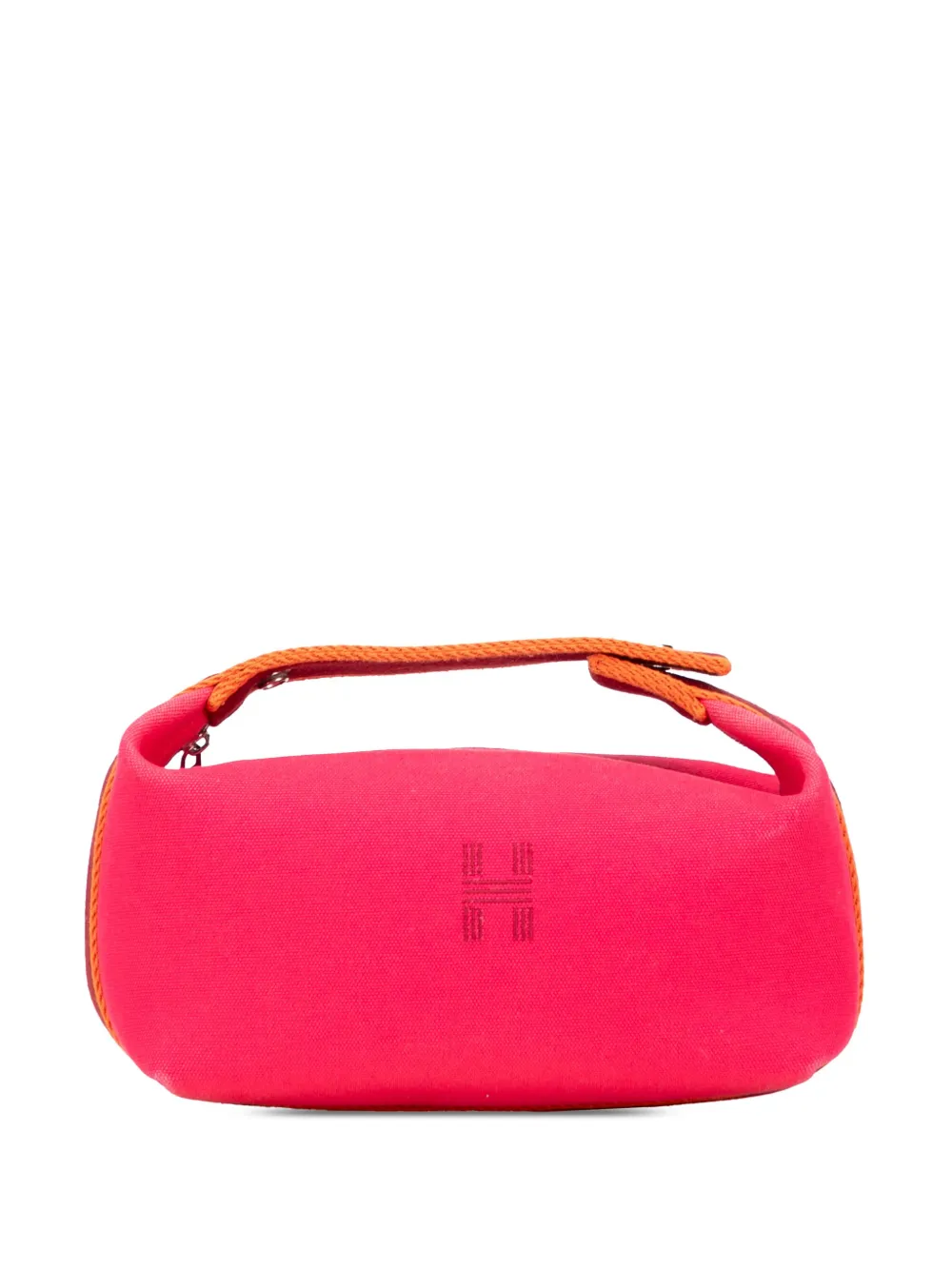 Hermès Pre-Owned 2020-2025 Small Canvas Bride A Brac Case vanity bag | Pink | Image 1