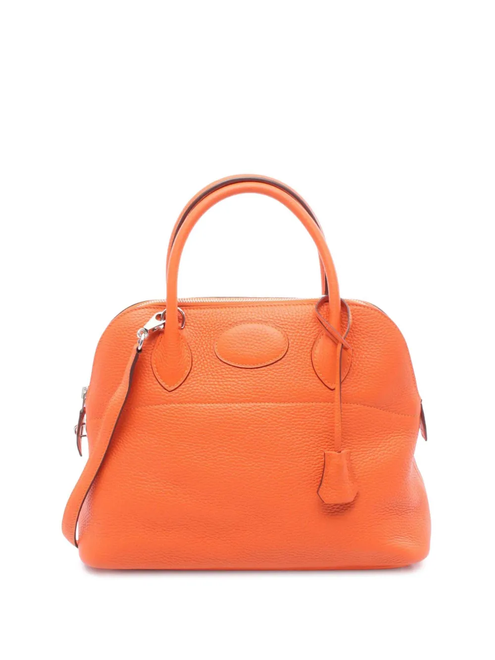 Hermès Pre-Owned 2014 クレマンス ボリード 31 サッチェルバッグ - オレンジ Hermès Pre-Owned 2014 クレマンス ボリード 31 サッチェルバッグ - オレンジ