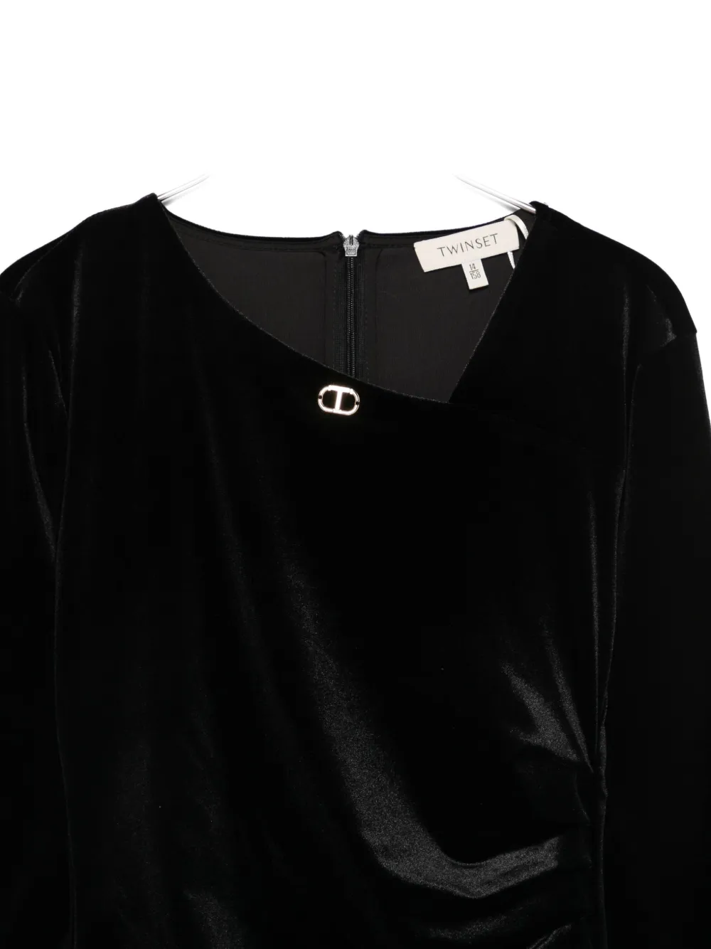 Twinset Dress  Kids Color Black In Black