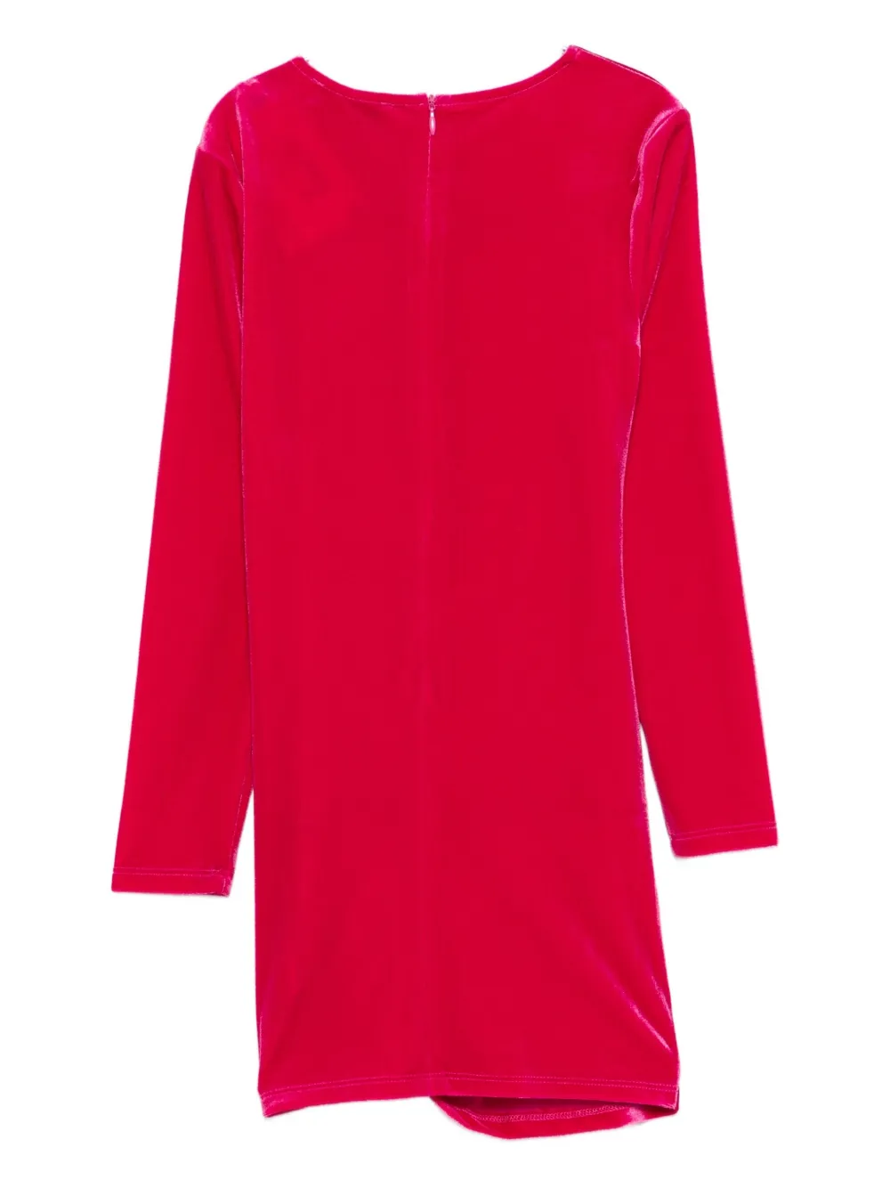 Twinset Draped Dress In Pink