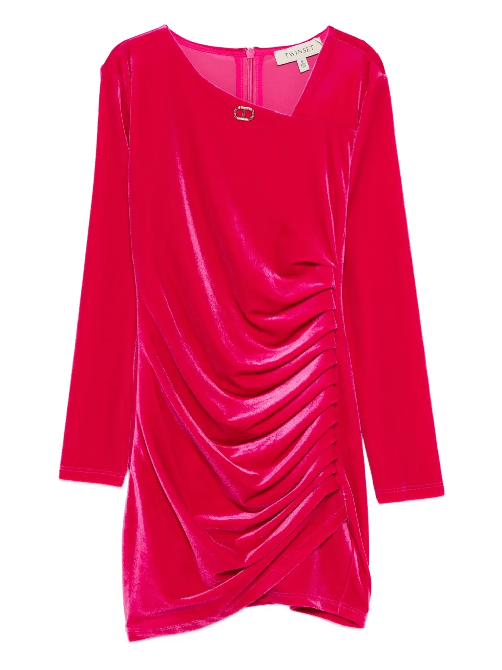 TWINSET Kids draped dress | Pink | Image 1