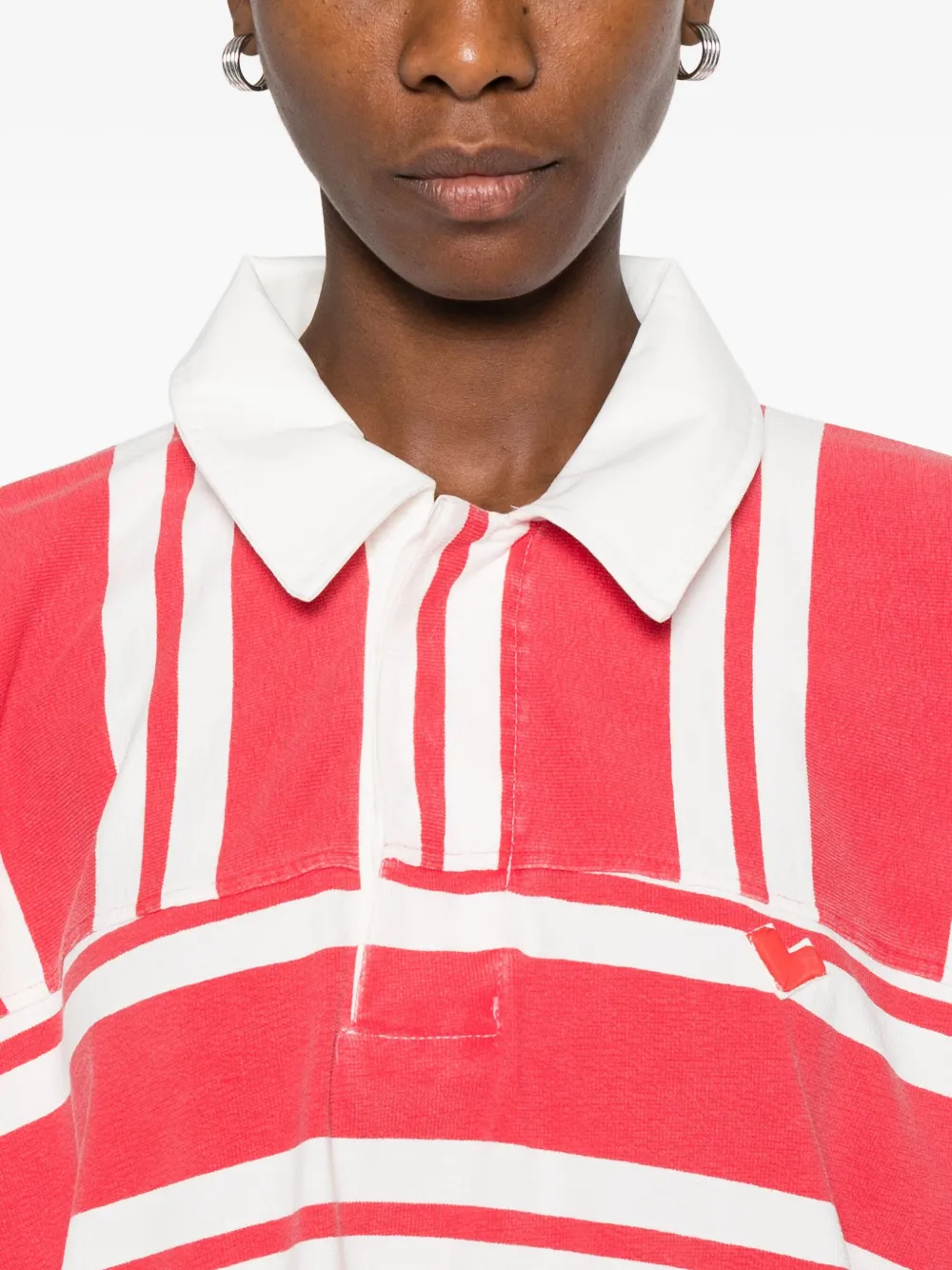 Bellerose Long Sleeve Dress In Red