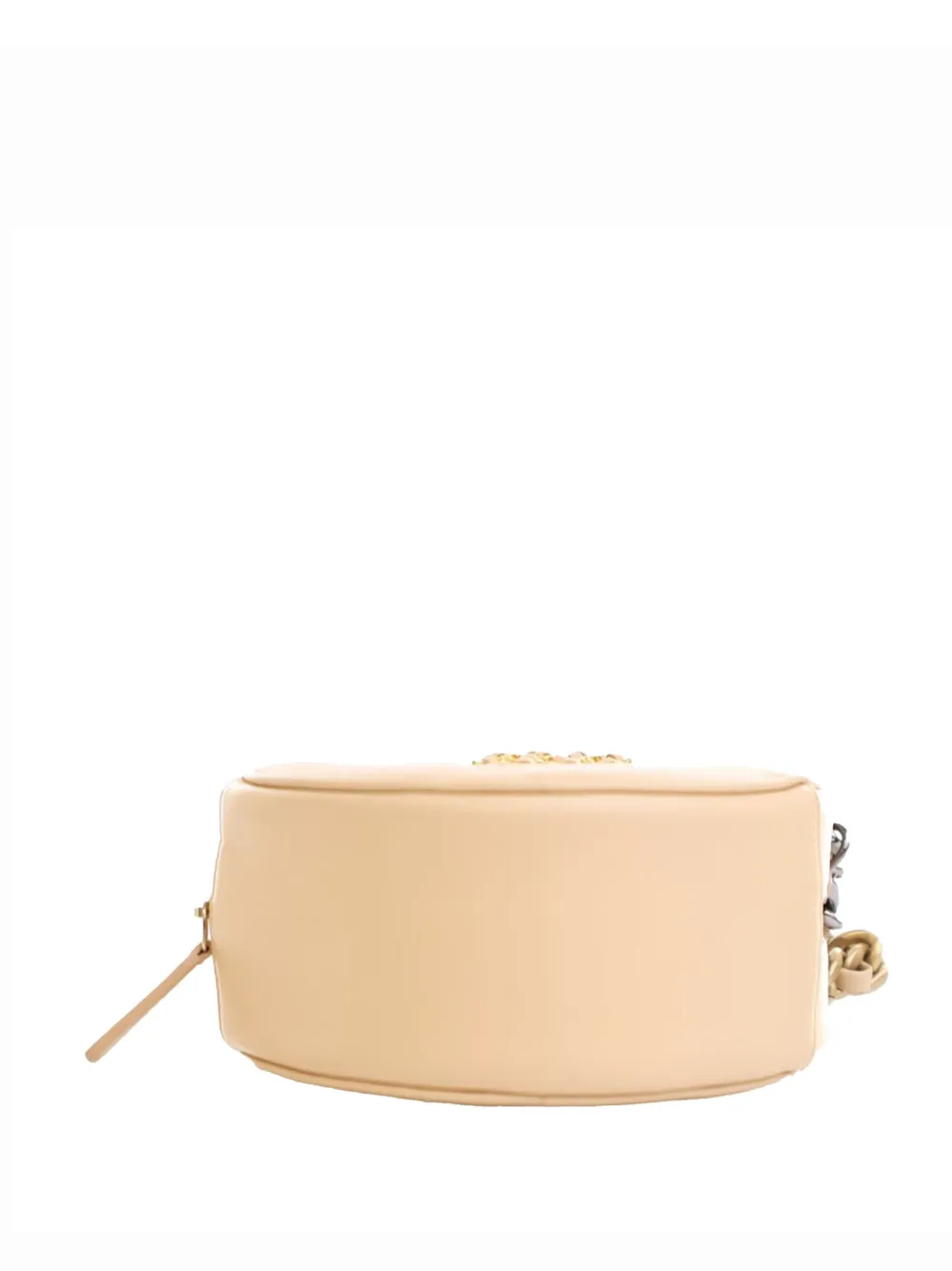 Pre-owned Chanel 2020 Calfskin 19 Round Clutch With Chain Satchel In Brown