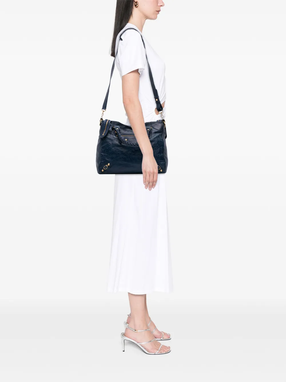 Balenciaga Pre-Owned 2013 Lambskin Motocross Giant 12 Velo satchel | Pre-Owned | Image 2