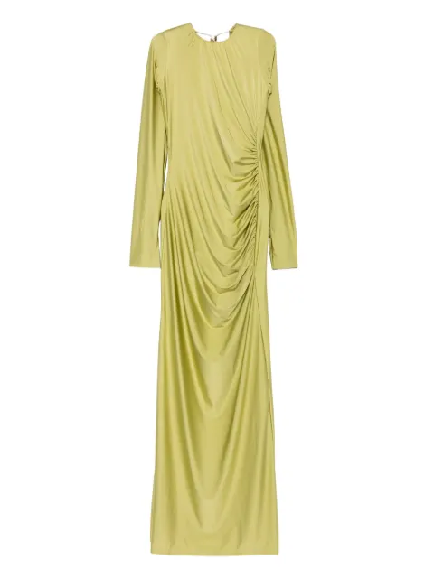 Danamé long-sleeve draped dress