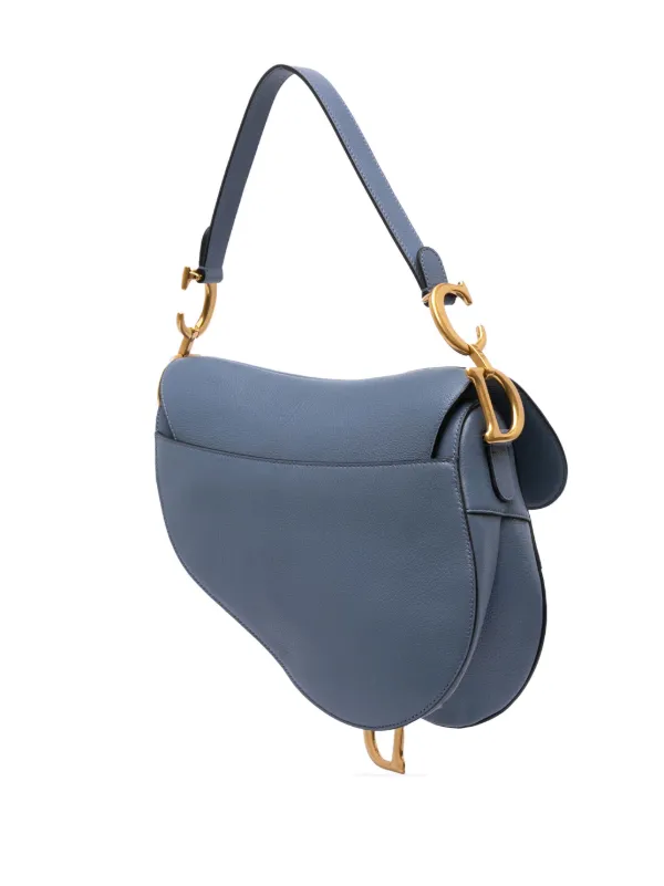 Dior ダークブルー ショルダーバッグ ディオール(Dior)ディオール サドルバッグ ショルダーバッグ