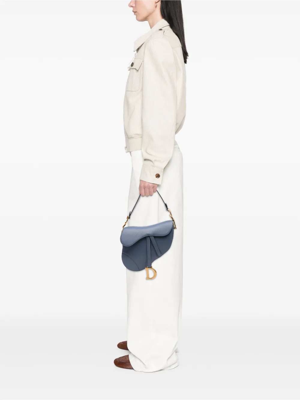 Christian Dior Pre-Owned 2021 Goatskin Saddle Bag shoulder bag | Pre-Owned | Image 2
