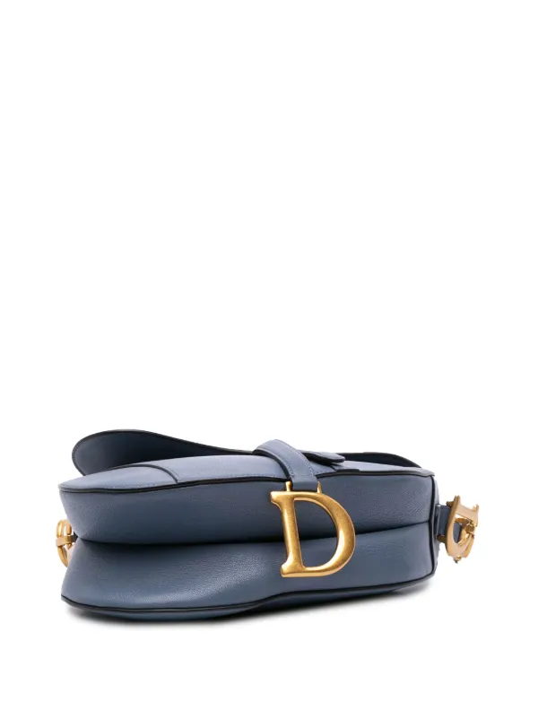 Dior ダークブルー ショルダーバッグ ディオール(Dior)ディオール サドルバッグ ショルダーバッグ