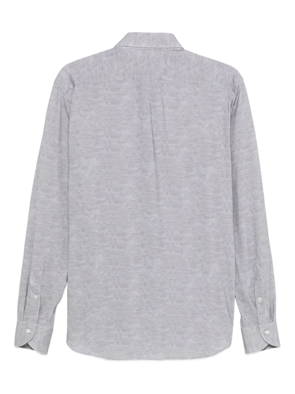 Xacus Button-down overhemd met micro patroon - Grijs