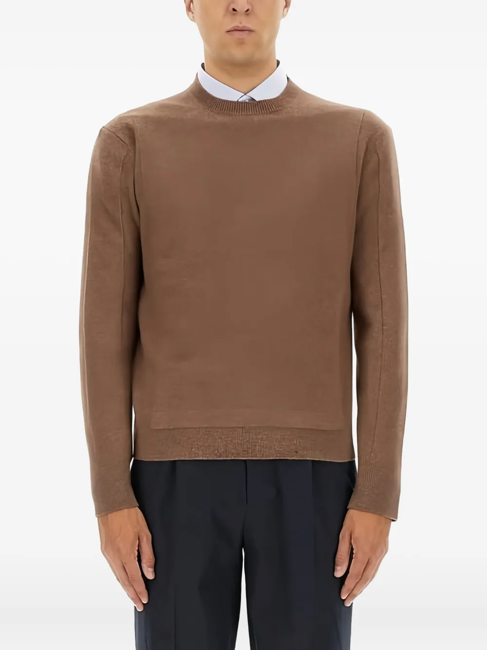 Zegna crewneck knitwear | Brown | Image 1