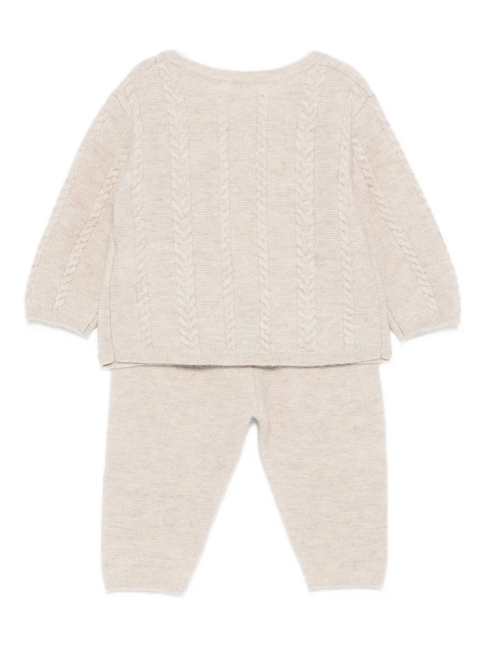 Tartine Et Chocolat cable-knit trousers (set of two) | بدل وأطقم للأولاد الصغار | Image 2