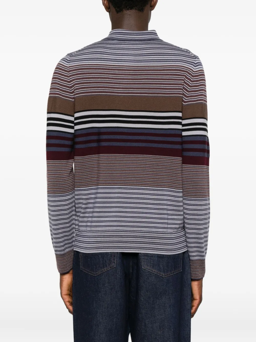 PS Paul Smith Gestreept poloshirt Paars