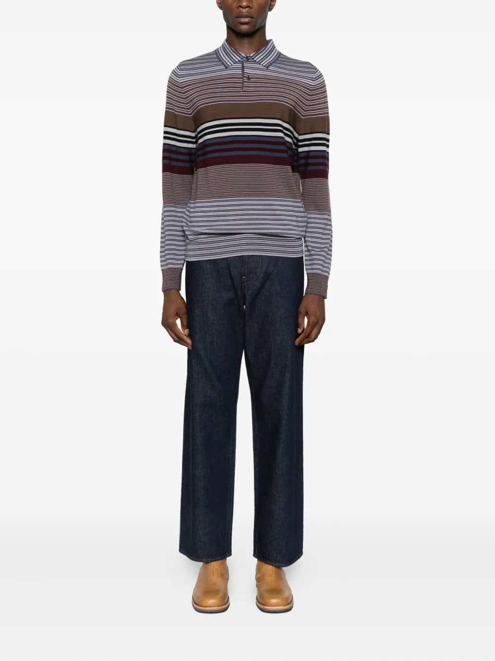 PS Paul Smith playera tipo polo con rayas estampadas | Image 2