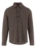 Vince check-print shirt - Brown