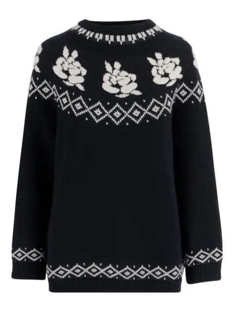 Magda Butrym intarsia-knit sweater 