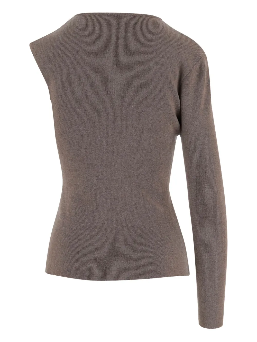 Magda Butrym Wool Top In Gray