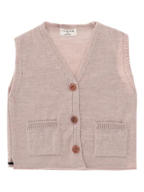 1+ In The Family wool blend vest