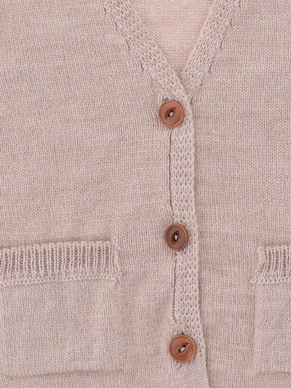 1+ In The Family Wool Blend Vest In Pink