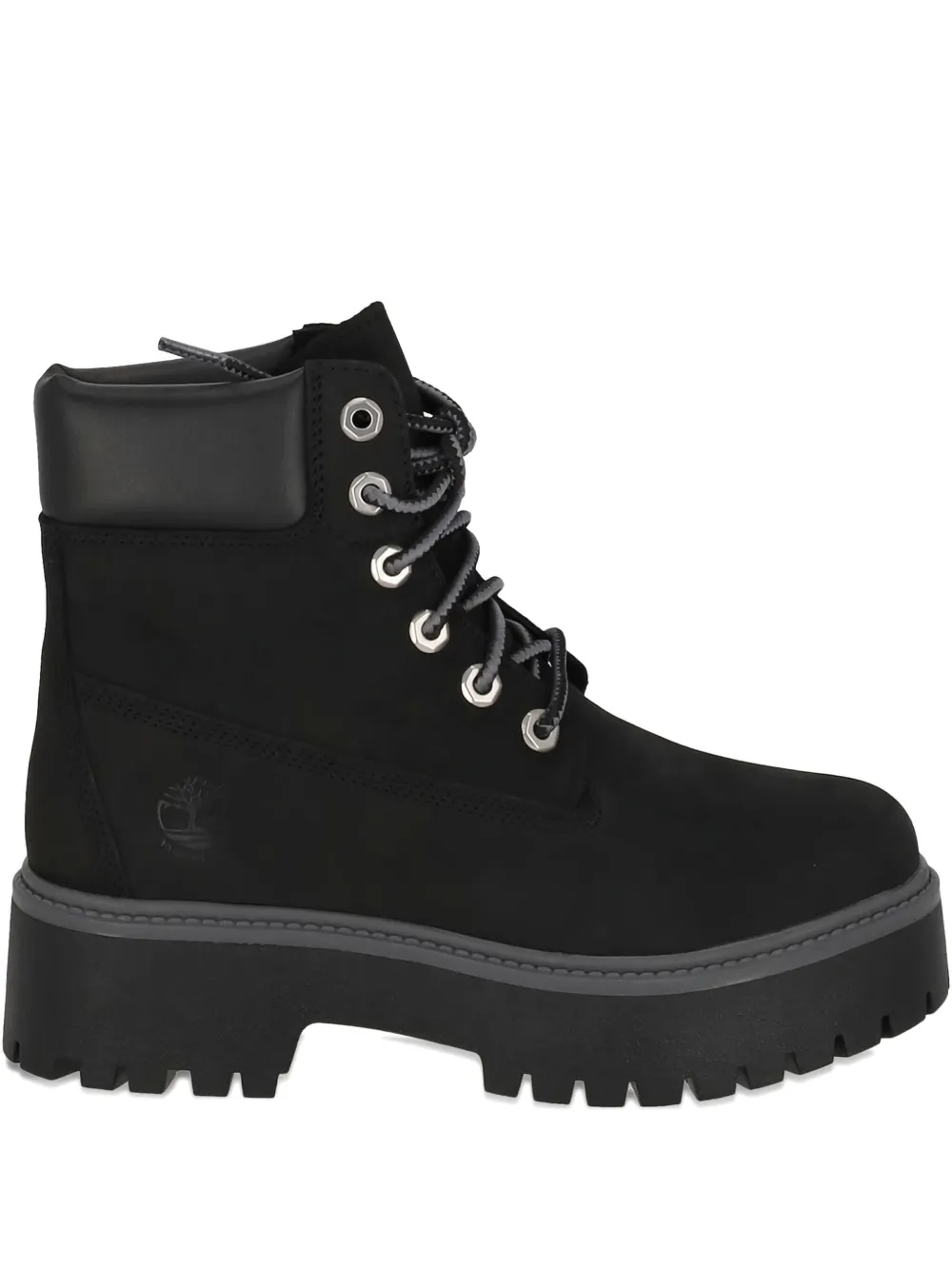 Timberland suede lace-up boots Black