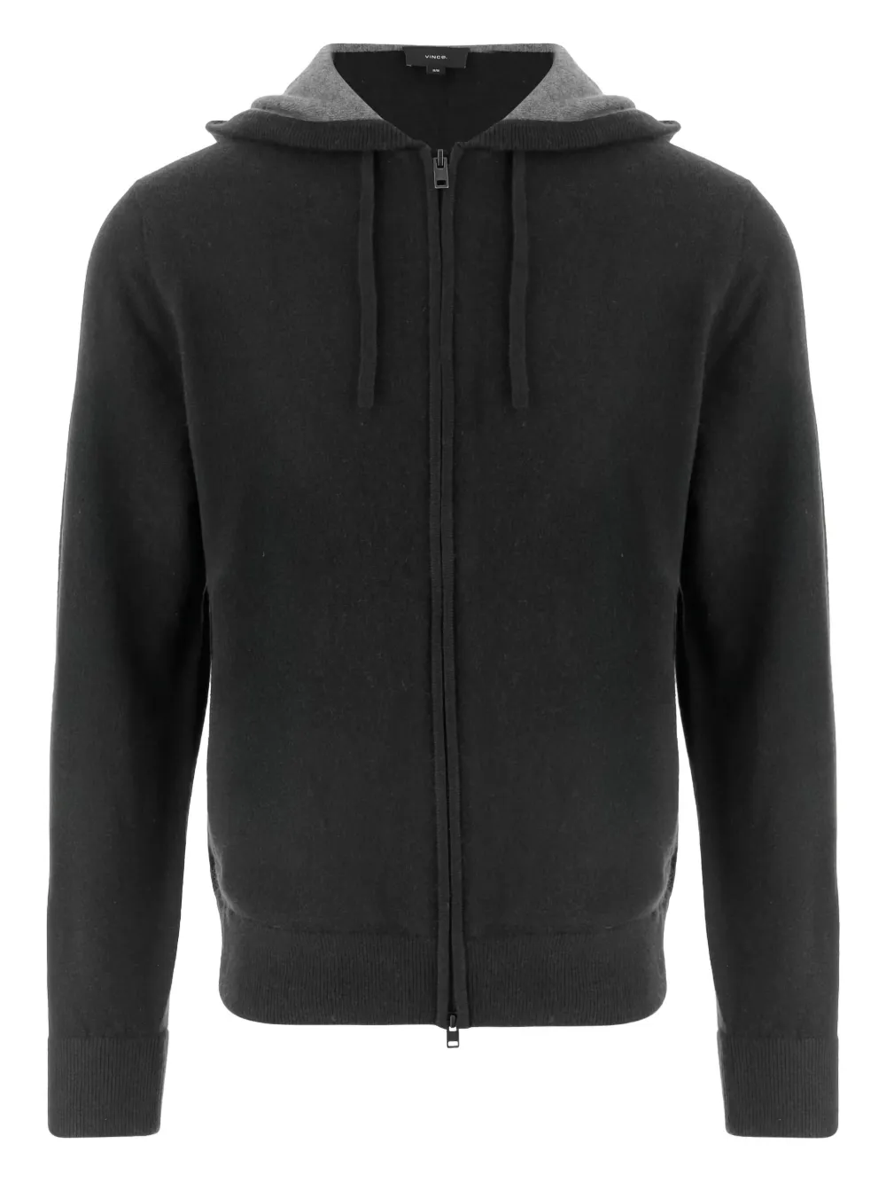 Vince cashmere zip-up sweatshirt | Black | Image 1
