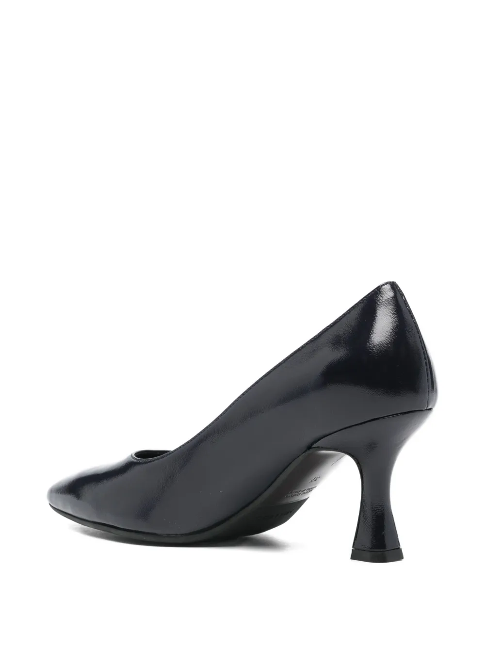 MELLUSO 70 mm leren pumps met puntige neus Blauw