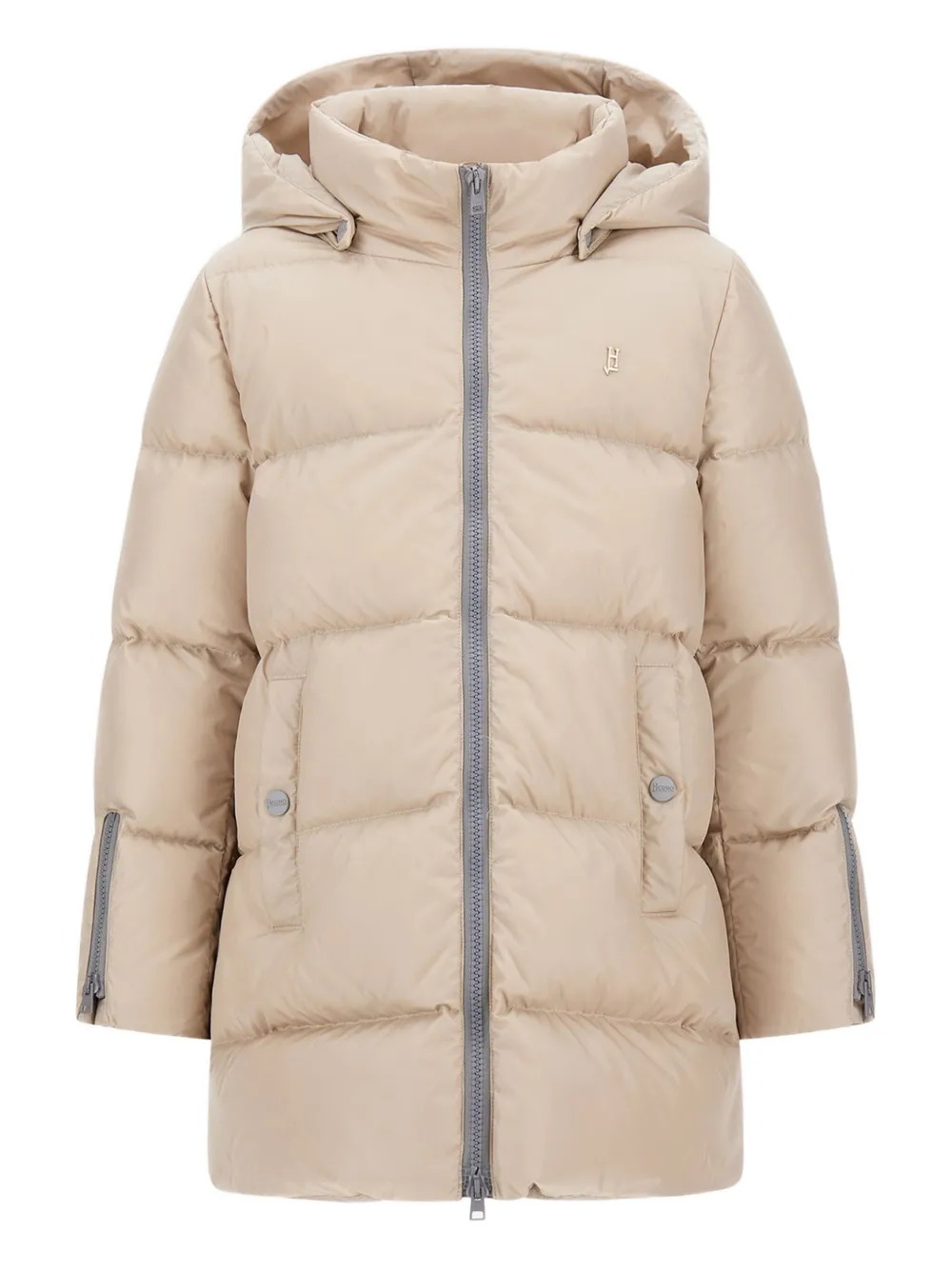 Herno Kids Casaco acolchoado com capuz | Neutro | Image 1