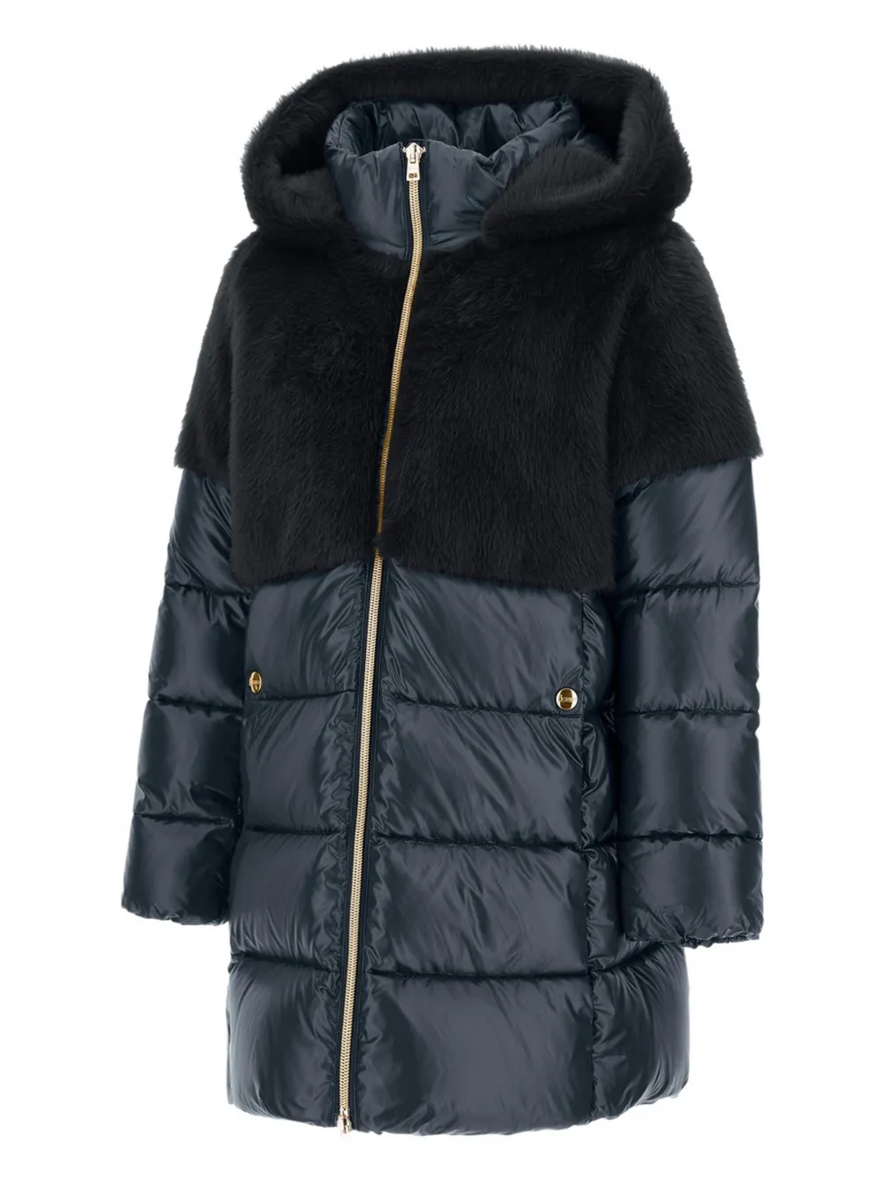 Herno Kids Jas met ritssluiting Blauw