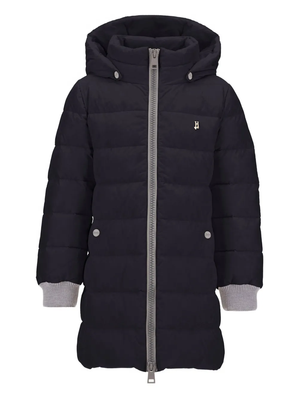 Herno Long Jacket In Nylon Chamonix In Black