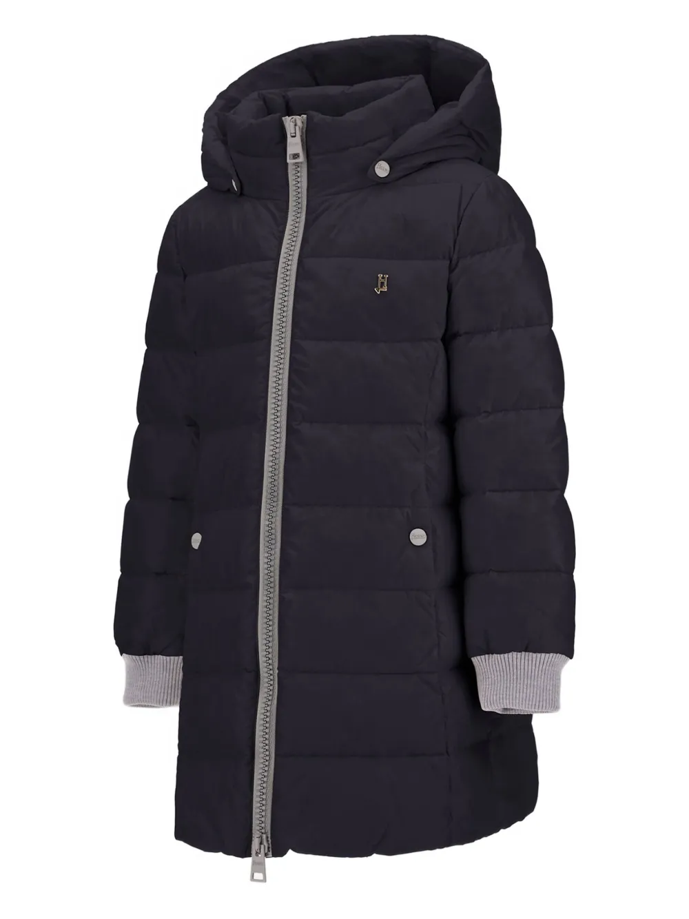 Herno Long Jacket In Nylon Chamonix In Black