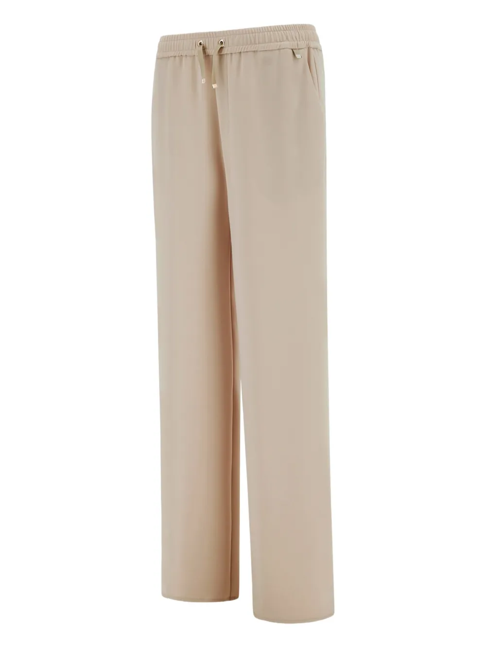 Herno Elastic-waist Trousers In Neutral