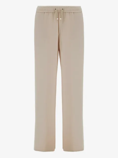 Herno elastic-waist trousers