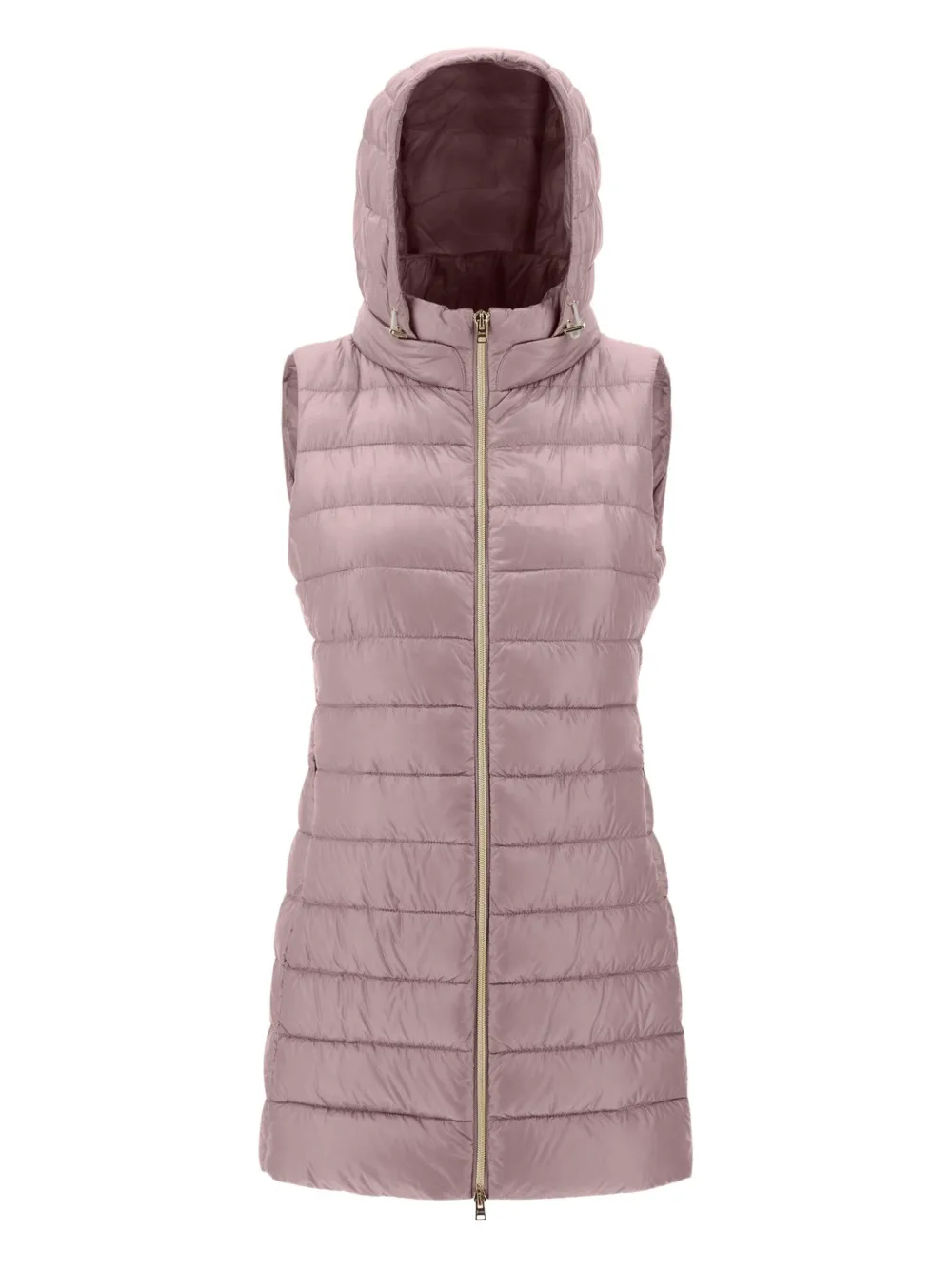 Herno Gilet trapuntato con cappuccio - Rosa