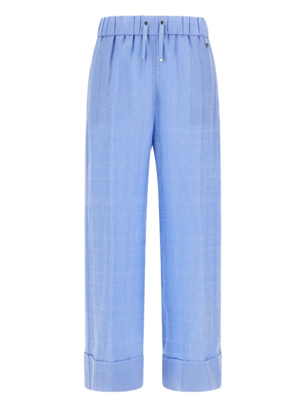 Herno Hose mit elastischem Bund - Blau