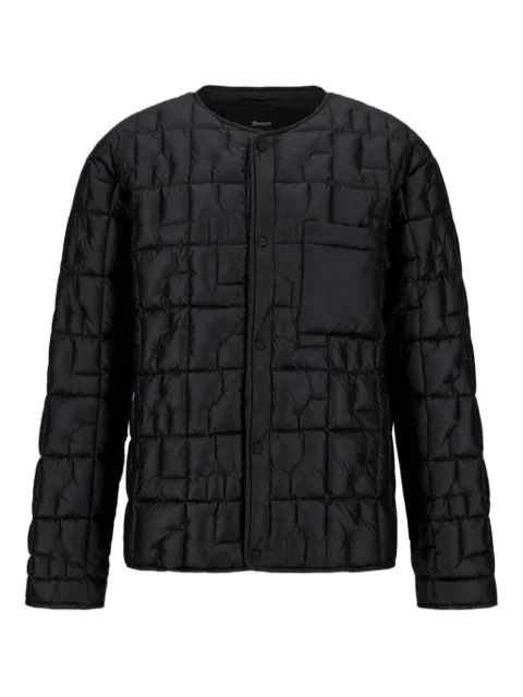 Herno quilted-panelled jacket