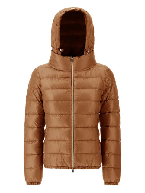 Herno hooded quilted jacket