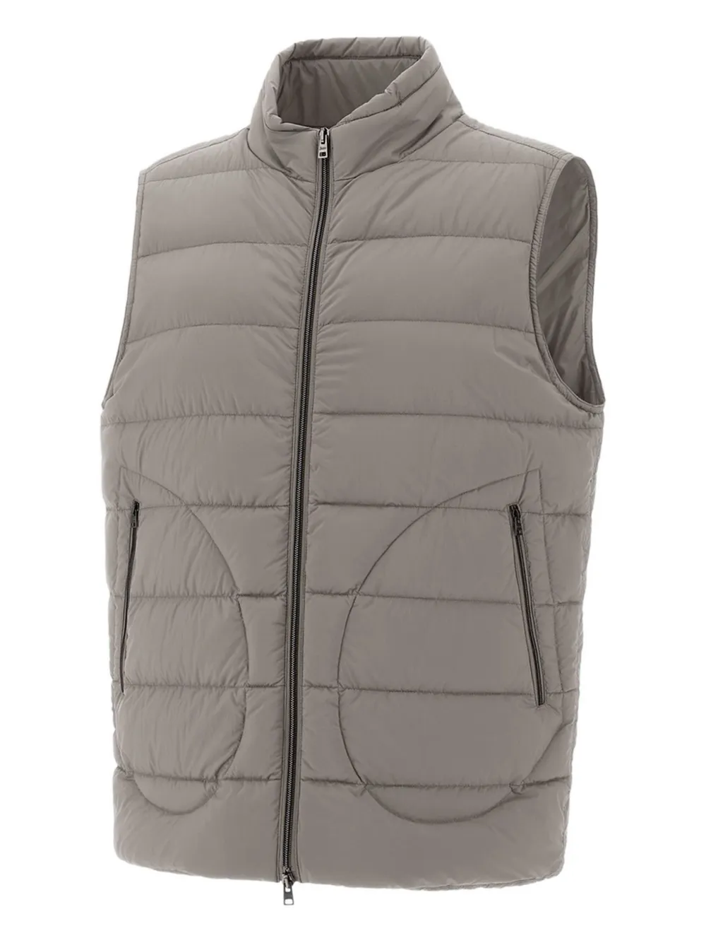 Herno Bodywarmer met rits Grijs