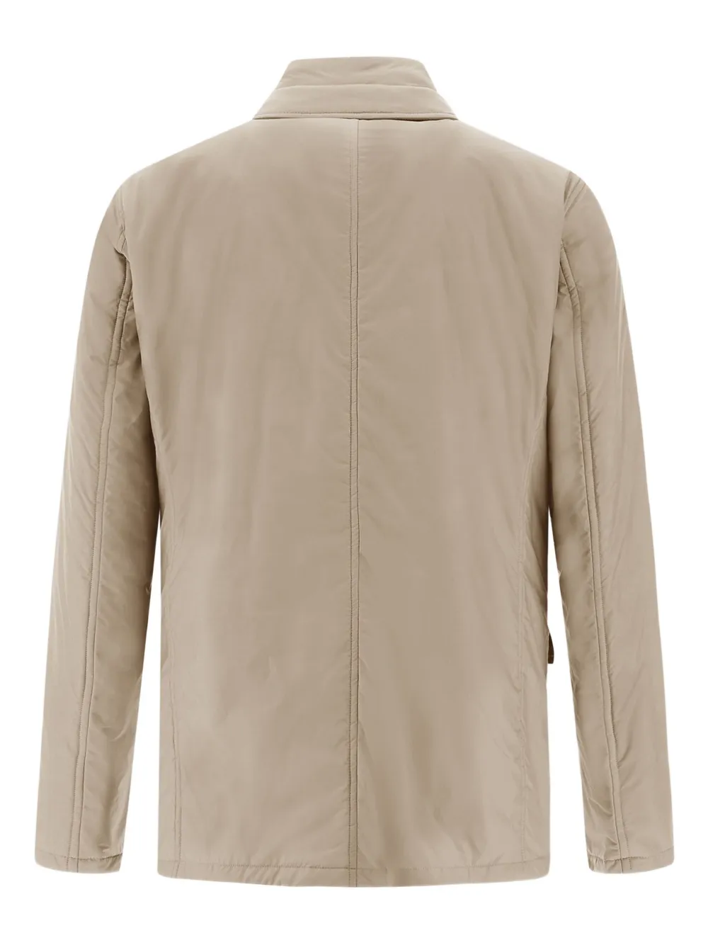 Herno Gewatteerd jack met rits Beige
