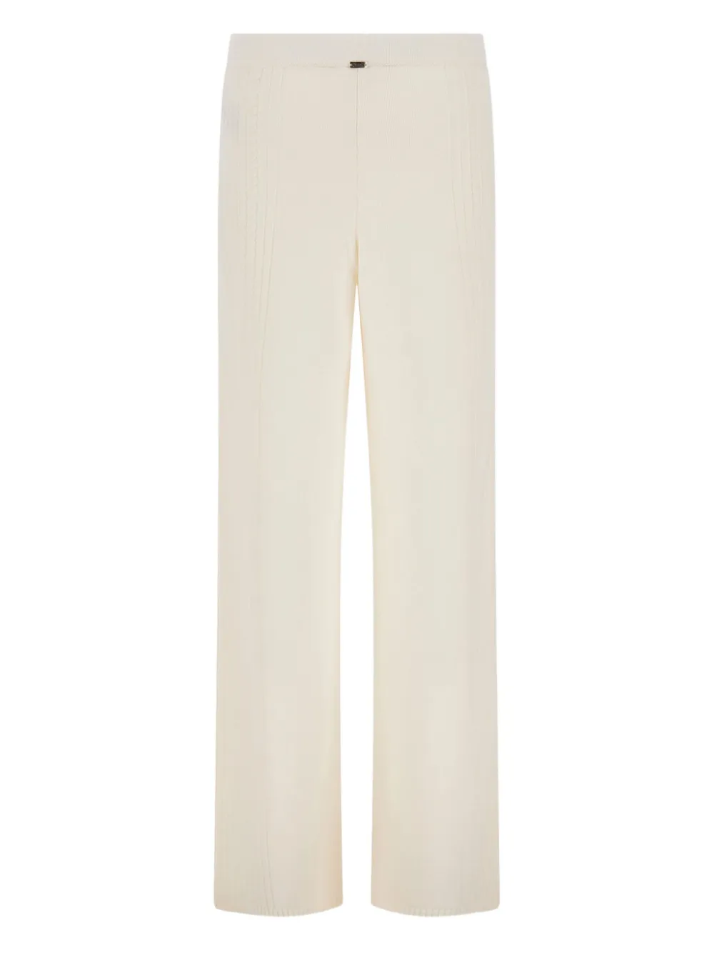 Herno cable-knit trousers | White | Image 1