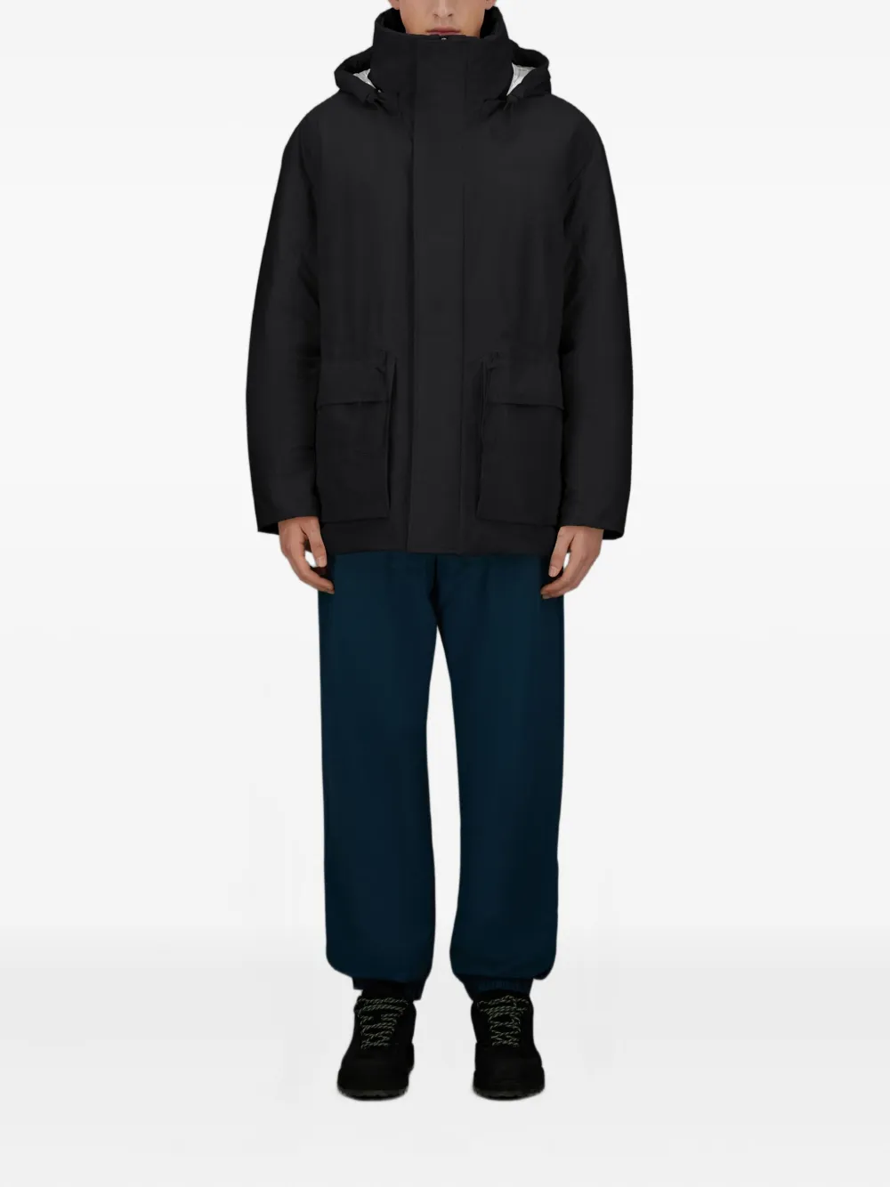 Herno Jack met capuchon Zwart
