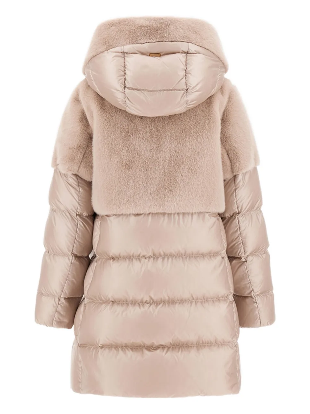 Herno Hooded Padded Jacket In Pink