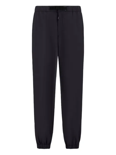 Herno elastic-cuffs trousers