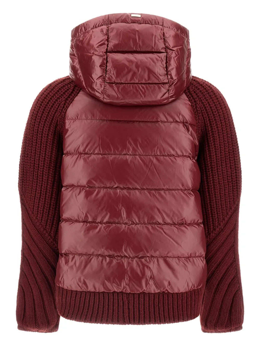 Herno chamarra tejida de canalé con capucha | Abrigos estilo cárdigan | Image 2