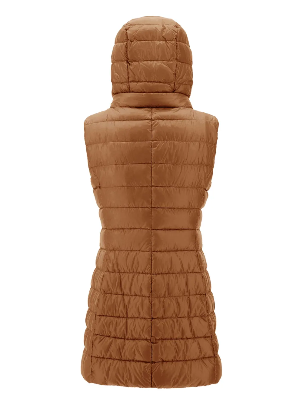 Herno Bodywarmer met capuchon Bruin